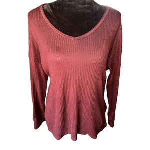 American Eagle Outfitters - Purple Long Sleeve V-Neck Sweater - NWOT
